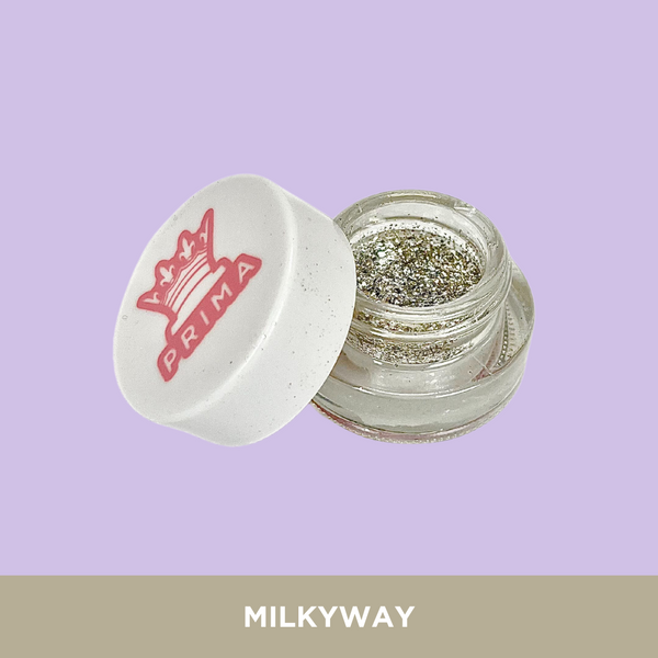 prima lash Pot 'O Pigment Loose Glitter - #MilkyWay