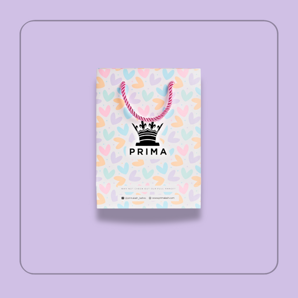 prima lash Small Gift Bag
