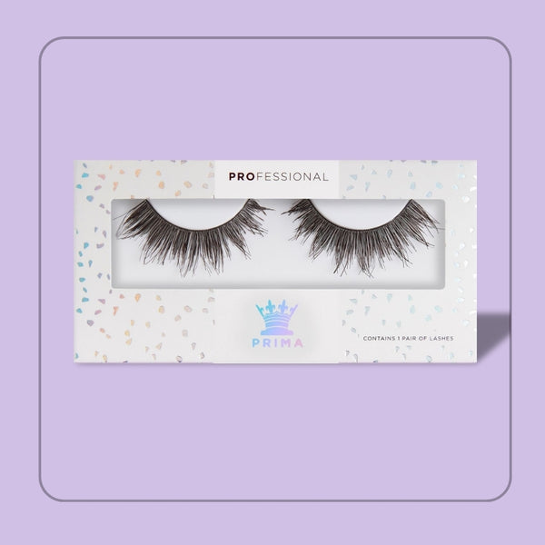 prima lash Professional (100% Human Hair) Strip Lashes #605