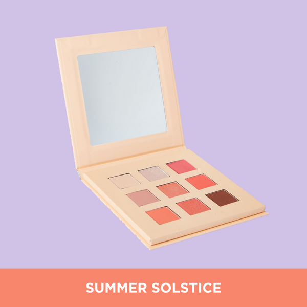 prima lash Summer Solstice Eyeshadow Palette - 9 Shades
