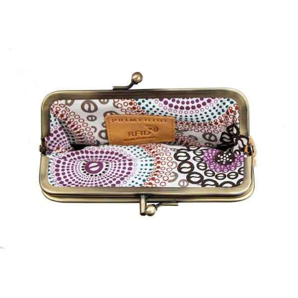 Primehide Black Clip Top Leather Purse | Final Sale – Limited Stock