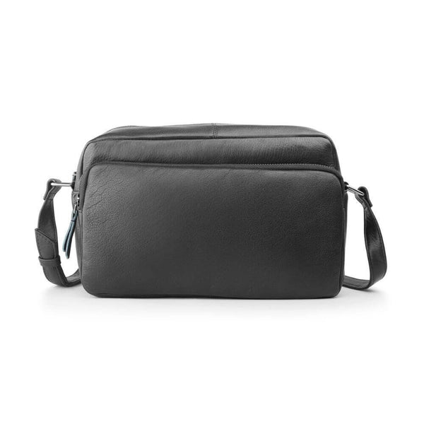 Primehide Everyday Leather Handbag With Zip-Top & Crossbody Strap Iris Hudson