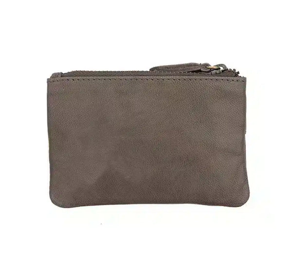 Primehide Final Sale – Brown Leather Pouch | RFID Secure | Zip Purse & Keyring | Limited Stock
