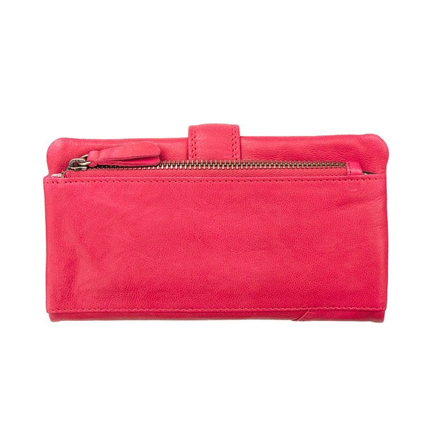 Primehide Final Sale – Rhubarb Soft Leather Bifold Purse | RFID Secure | Limited Stock