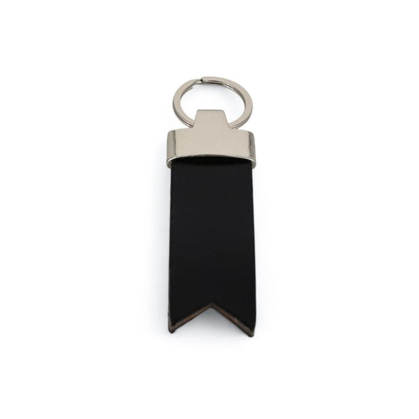 Primehide Flag-End Full Grain Leather Keyring - Made In Britain