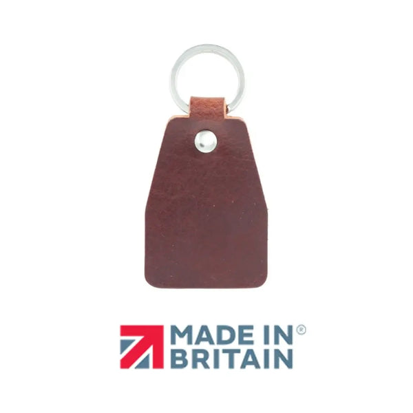 primehide Heritage Leather Keyring Handmade in the UK | Personalised Gift
