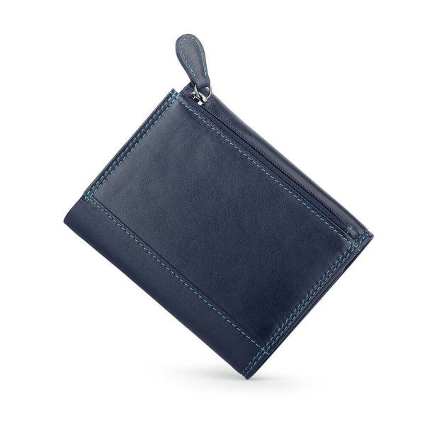 Primehide Multicolour Trifold Leather Purse Lucia Capri