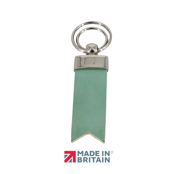 Primehide Personalised Leather Keyring - Made In Britain