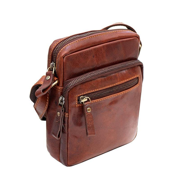 Primehide Bridge Flight Bag Brown