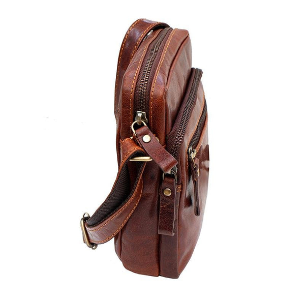 Primehide Bridge Flight Bag Brown