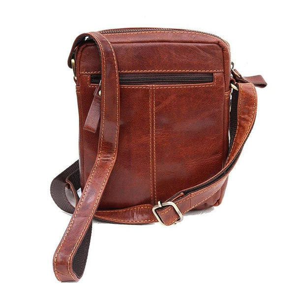 Primehide Bridge Flight Bag Brown
