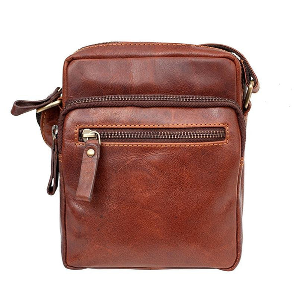 primehide Bridge Flight Bag Brown