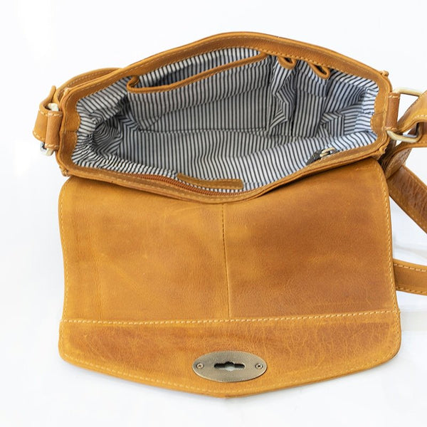 Primehide Columbia Ladies Medium Flapover Handbag