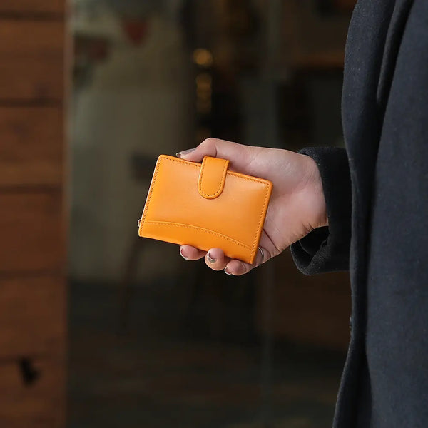 Primehide Compact Leather Credit Card Holder