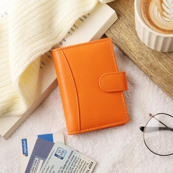 Primehide Compact Leather Credit Card Holder