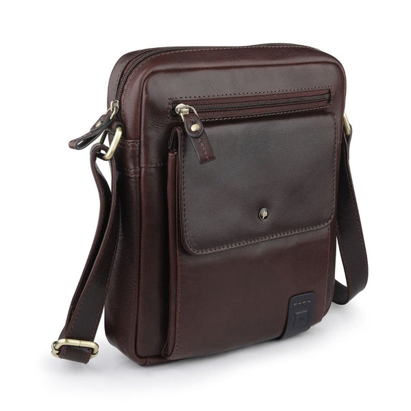 Primehide Crossbody Leather Bag - Rafa Tuscan