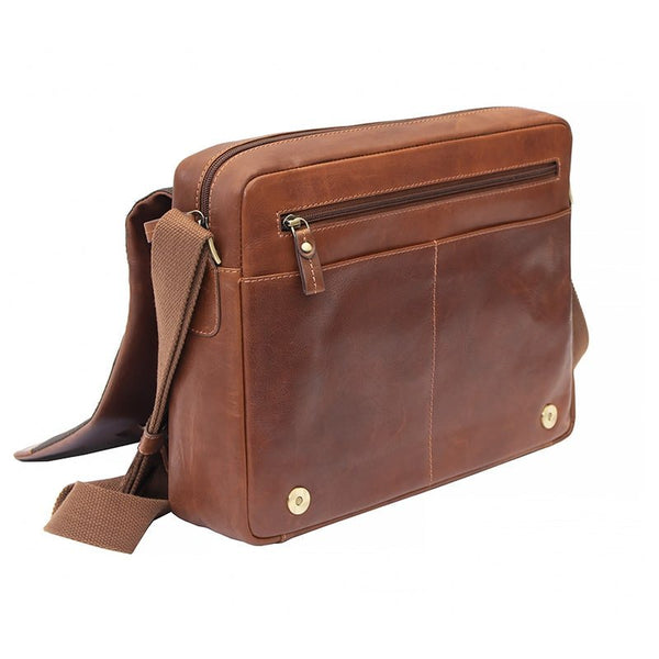 Primehide Laptop Messenger Bag - Dario Tuscan
