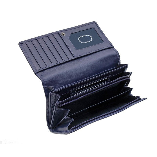 Primehide Large Matinee Leather Purse Verona