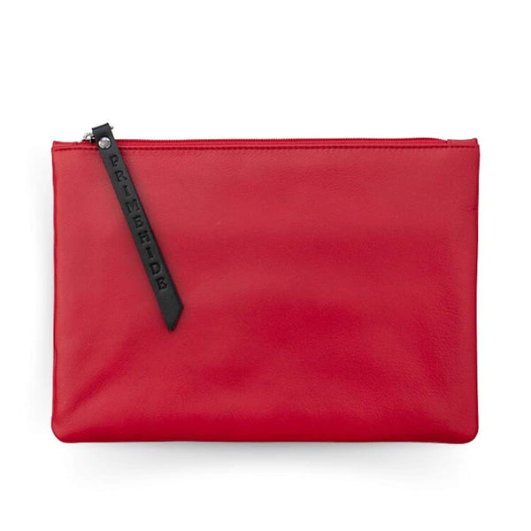 primehide Large Size Leather Zip Pouch