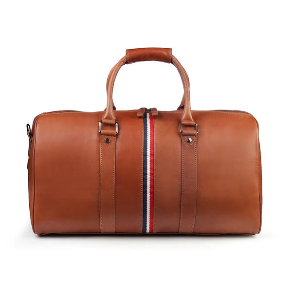 Primehide Leather Duffle Bag - Texan