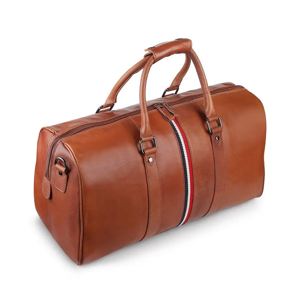 Primehide Leather Duffle Bag - Texan