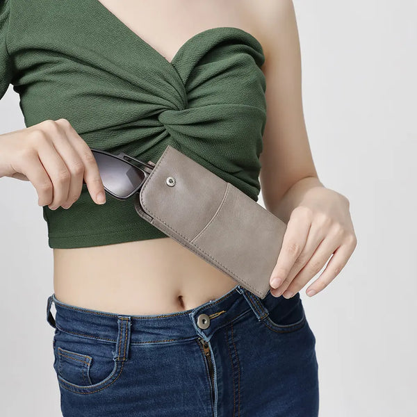 Primehide Leather Glasses Case