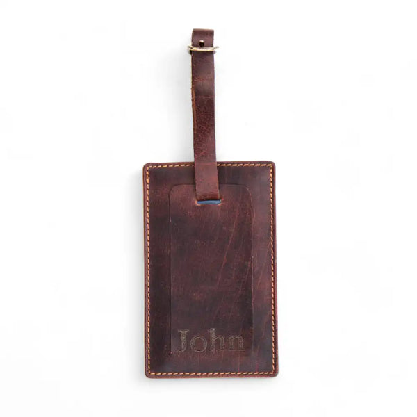 Primehide Leather Luggage Tag
