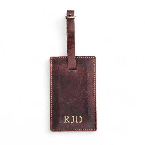 primehide Leather Luggage Tag
