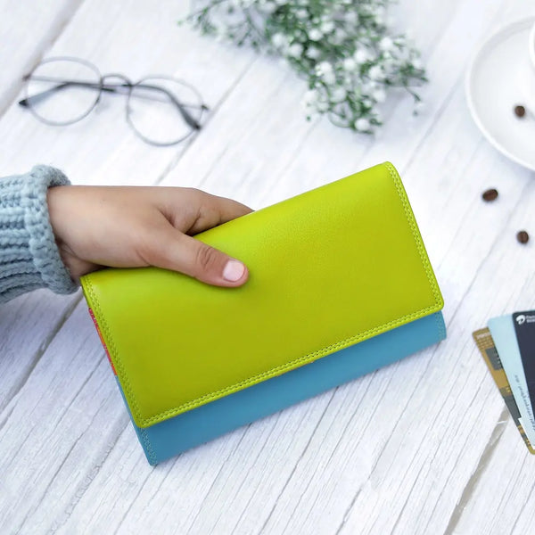 primehide Leather Matinee Purse - Heather London