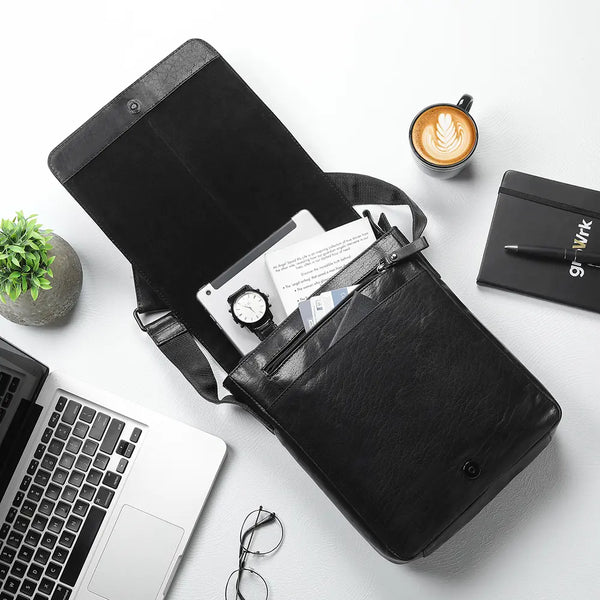 Primehide Leather Messenger Bag Bridge