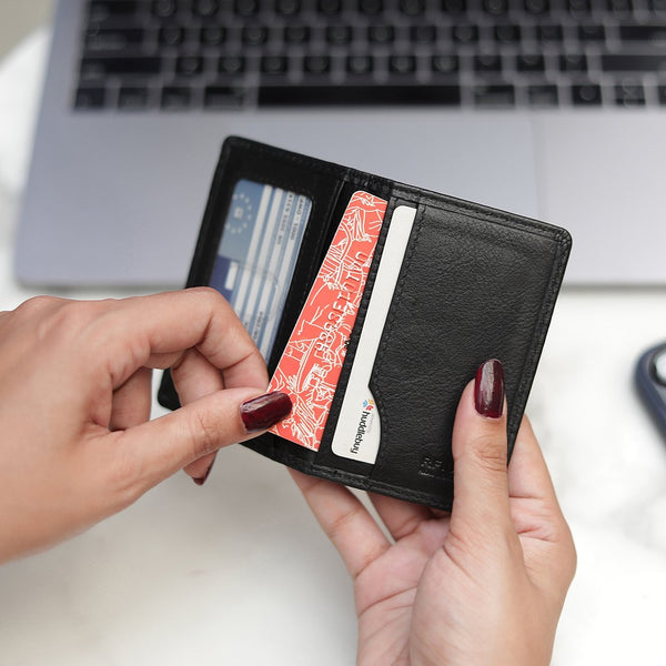 Primehide Leather Travel Card Holder