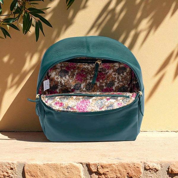 Primehide Medium Soft Leather Backpack - Seville