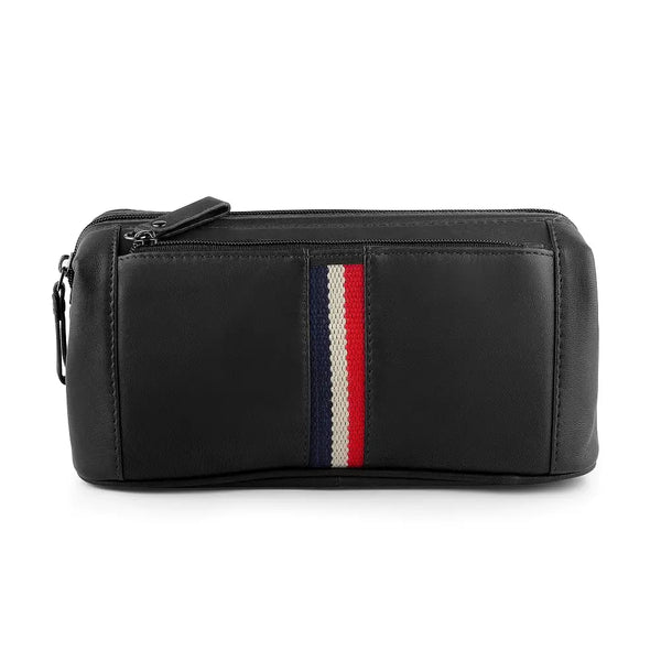 Primehide Mens Leather Wash Bag - Texan