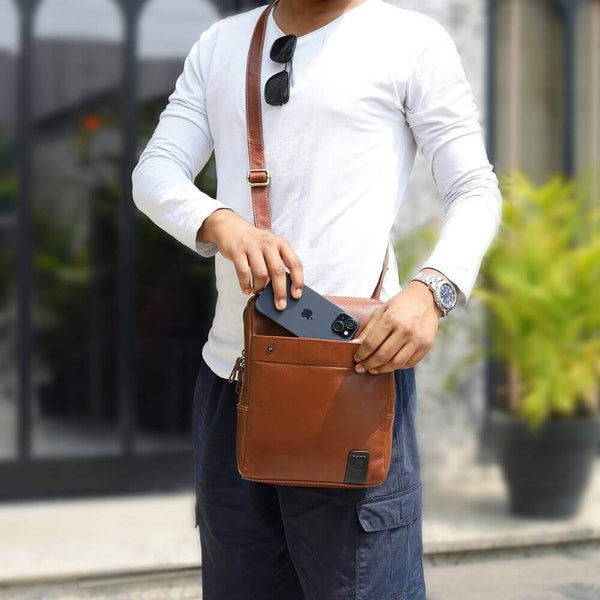 Primehide Messenger Bag - Luca Tuscan