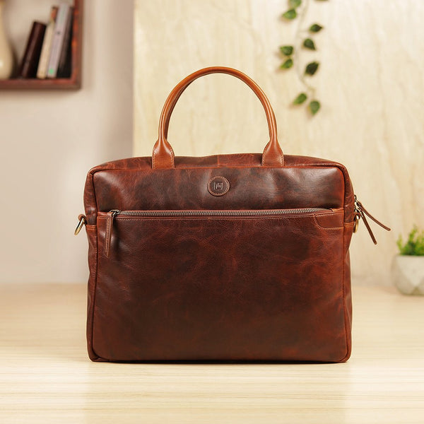 Primehide Orion Leather Briefcase