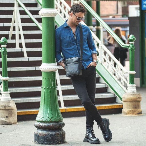 primehide Orion Leather Flight Bag