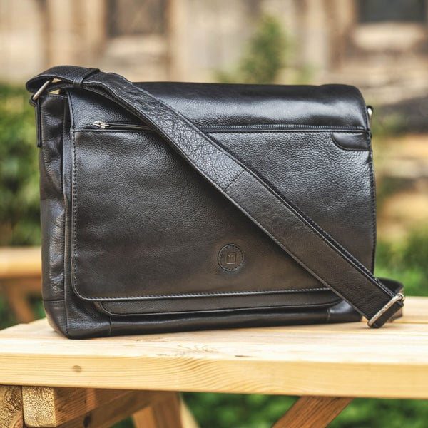 Primehide Orion Leather Messenger Bag