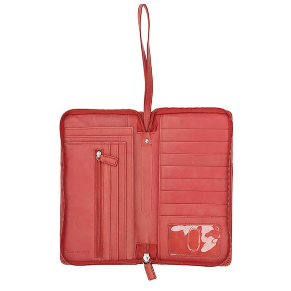 Primehide RFID SAFE Zip Around Travel Planner