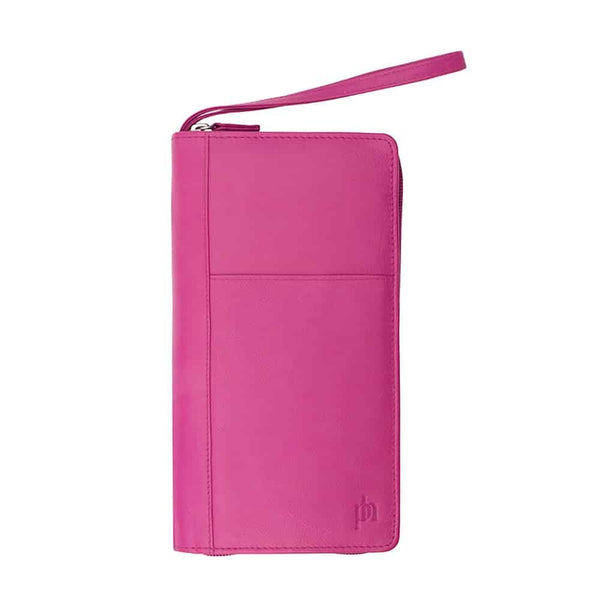 primehide RFID SAFE Zip Around Travel Planner