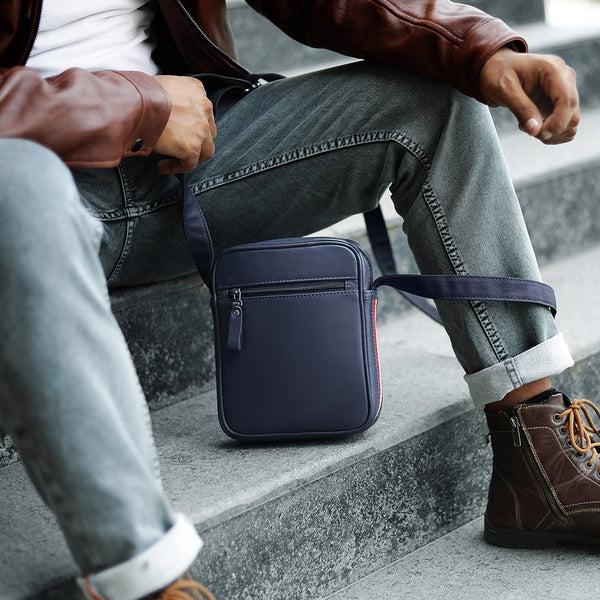 primehide Small Leather Crossbody Bag - Texan