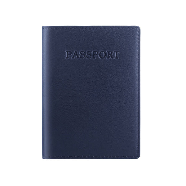 Primehide Soft Leather Passport Cover RFID Safe
