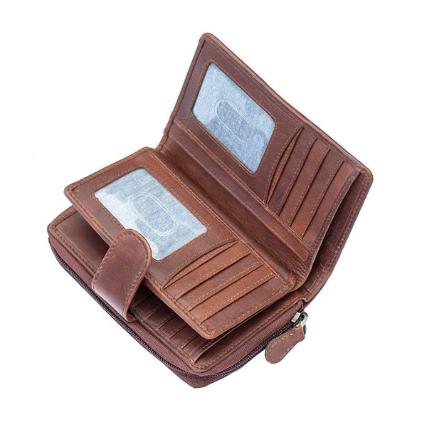 Primehide Toscana Woman's Classic Leather Purse