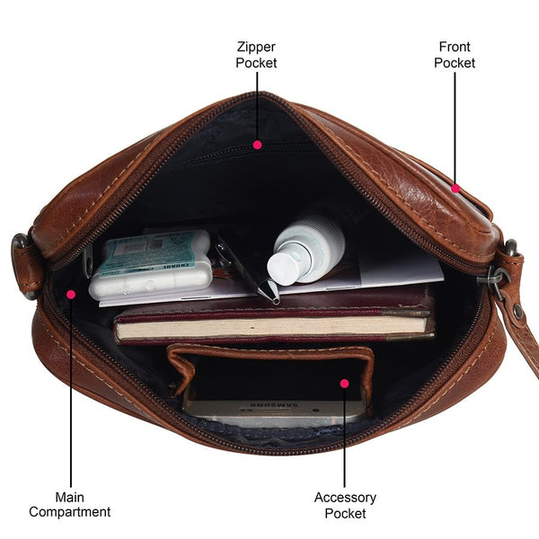 Primehide Tribal Flight Bag Vintage Brown