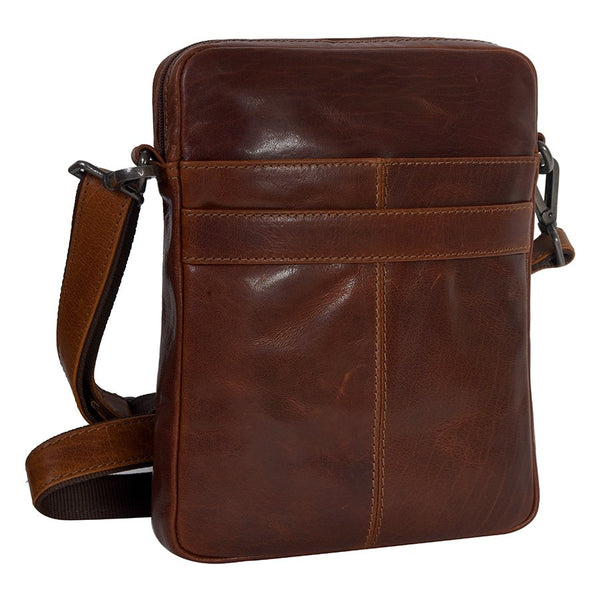 primehide Tribal Flight Bag Vintage Brown