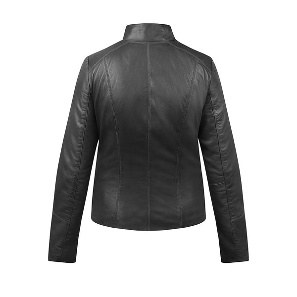 Primehide Women's Black Leather Jacket – Reilly