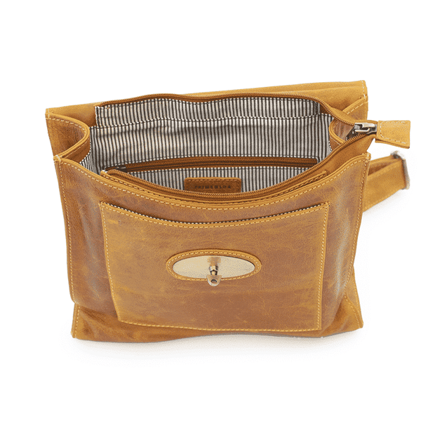 Primehide Women’s Leather Crossbody Bag – Columbia