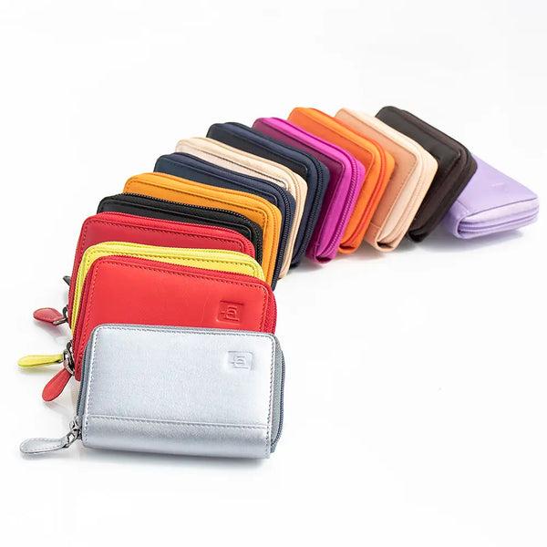 Primehide RFID Concertina Leather Credit Card Wallet