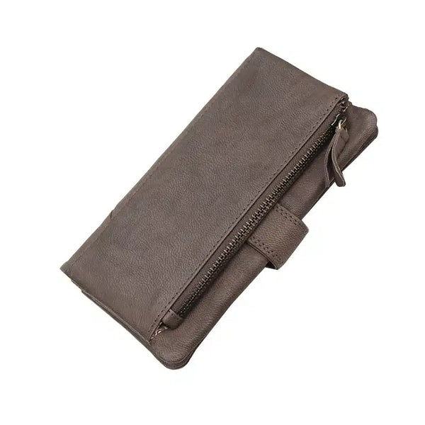 Primehide Soft Brown Leather Bifold Purse | RFID Secure | Final Sale – Limited Stock