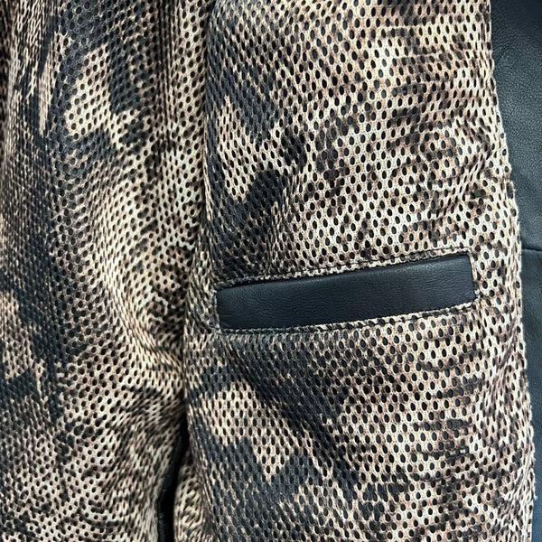 Primehide Women’s Black Leather Biker Jacket – Celine