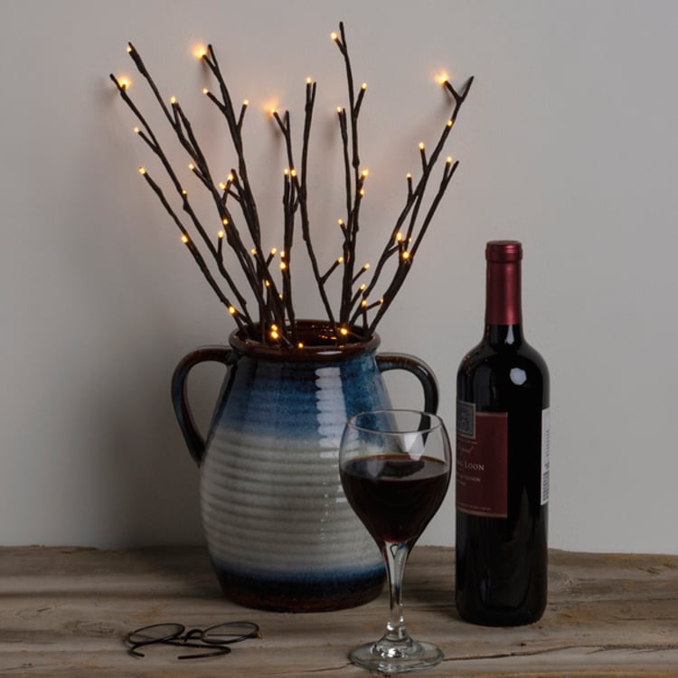 Primitives By Kathy 60 Light Small Battery Operated Willow Twig